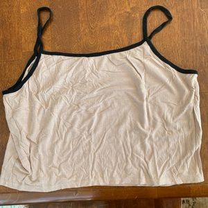Beige cami top